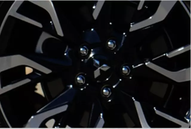 MZ315280 - Wheels: Wheel Locks &amp; Lugs Set - Black (4 Wheels) for Mitsubishi: Outlander, Outlander PHEV Image