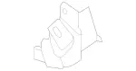 2048850056 - Body: Lower Bracket for Mercedes-Benz Image