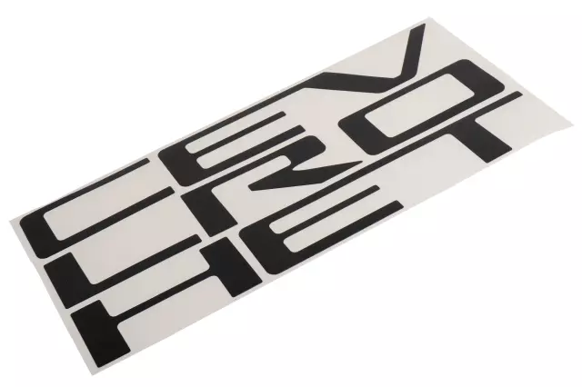 84425987 - Body: Tailgate Decal for Chevrolet: Silverado 1500, Silverado 1500 LTD Image