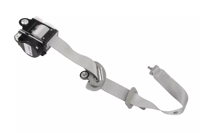 Light Gray Passenger Seat Belt with Retractor - GM (19207605)