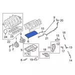 ML3Z6710A - : Oil Pan Gasket for Ford: F-150 Image