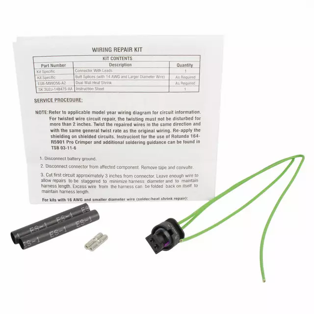 Battery Current Sensor Connector  - Motorcraft (WPT-1648)