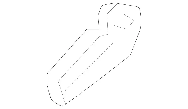 16492011647E94 - Body: Release Handle for Mercedes-Benz Image