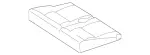 4639201250 - Rear Seat Bench: Padding for Mercedes-Benz Image