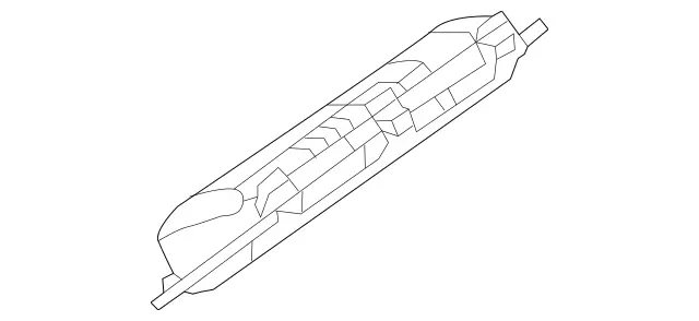 1668600102 - Trim: Knee Airbag for Mercedes-Benz: GL350, GL450, GL550, GL63 AMG, GLE300d, GLE350, GLE400, GLE43 AMG, GLE450 AMG, GLE550e, GLE63 AMG, GLE63 AMG S, GLS350d, GLS450, GLS550, GLS63 AMG, ML250, ML350, ML400, ML550, ML63 AMG Image image