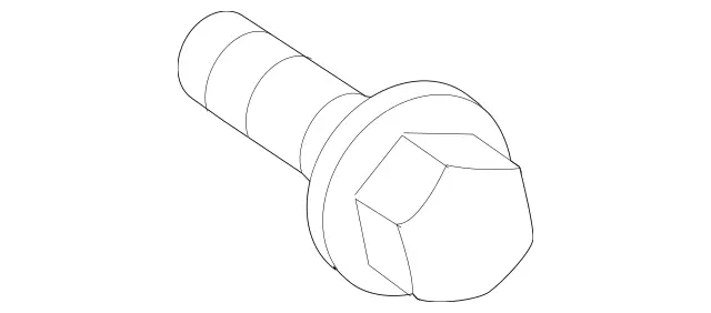 169901301 - Suspension: Axle Assembly Bolt for Mercedes-Benz Image