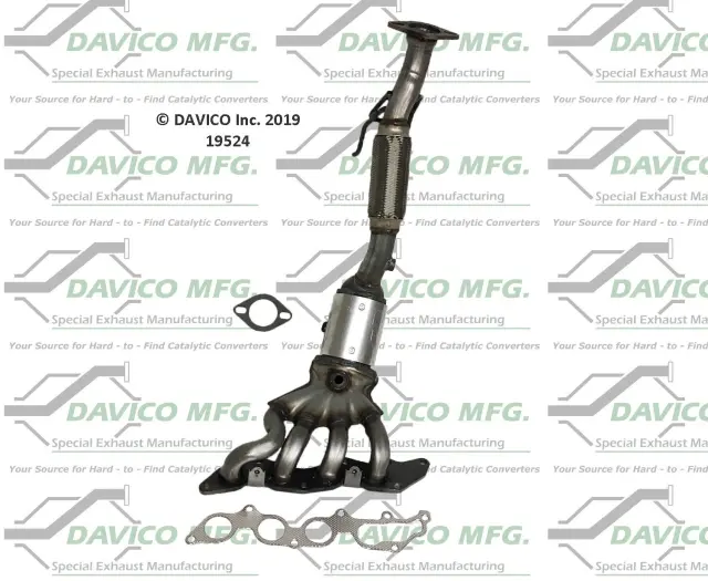 19524 - Exhaust: Direct Fit Catalytic Converter for DAVICO CONVERTERS Image