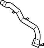 27811AC700 - : Windshield Defroster Nozzle for INFINITI: G35 Image