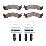 4000082101 - : DFC HybriDynamic Brake Pads Hrdwr Kit for DYNAMIC FRICTION Image