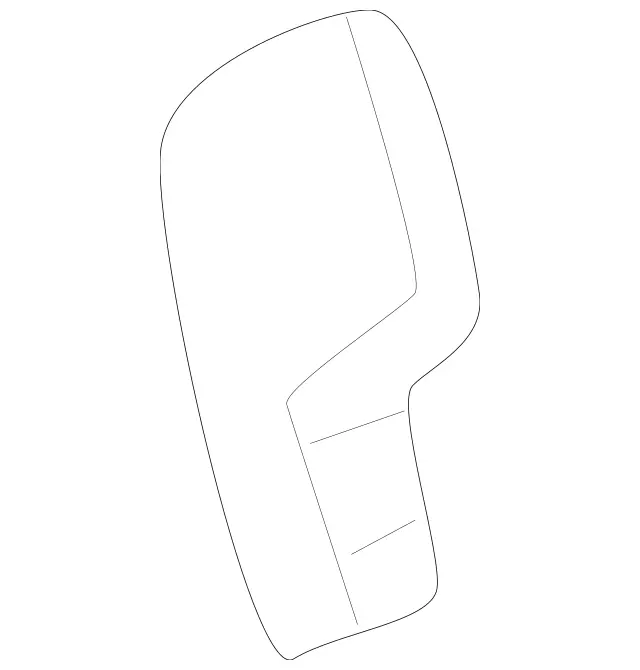 22088004059999 - Body: Trim Cover for Mercedes-Benz Image