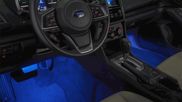 2017-2025 Subaru Impreza, Crosstrek Ascent Forester Foot-Well Illumination Kit - Subaru (H461SXC105)