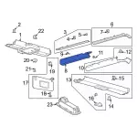 M2DZ98613D11AA - Body: Roof Opening Trim for Ford: Bronco Image