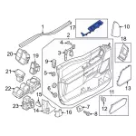 ML3Z14528DB - Body: Switch Housing for Ford: F-150, F-150 Lightning, F-250 Super Duty, F-350 Super Duty, F-450 Super Duty Image