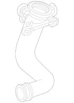 1705280508 - : Air Suction Pipe for Mercedes-Benz Image