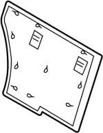 886221CB1A - Body: Seat Back Panel for Infiniti Image