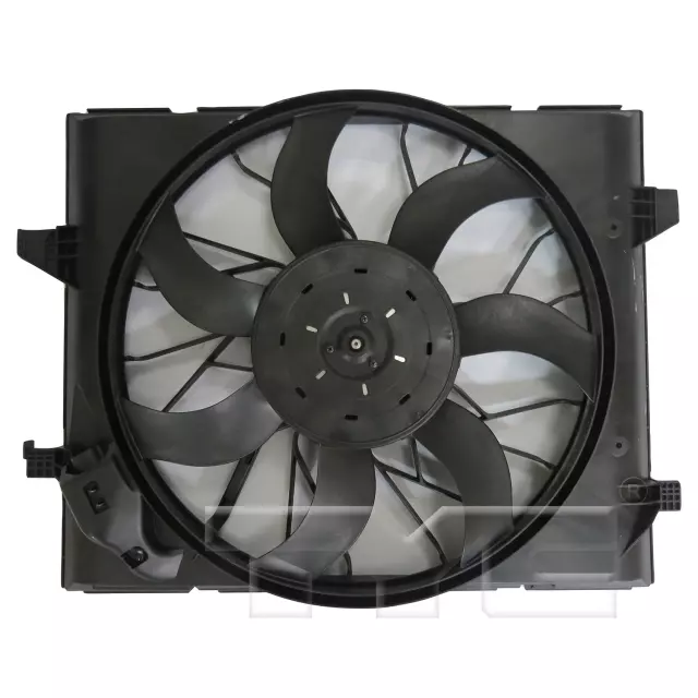 624540 - Cooling Systems: Dual Radiator and Condenser Fan Assembly - Replaces Dodge 52014787AC, 52014787AC for TYC Image