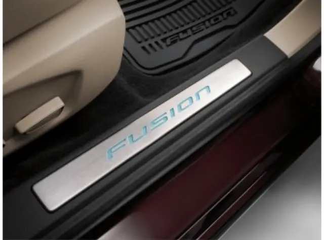 DS7Z54132A08AB - Exterior: Door Sill Plates, Illuminated for Ford: Fusion Image