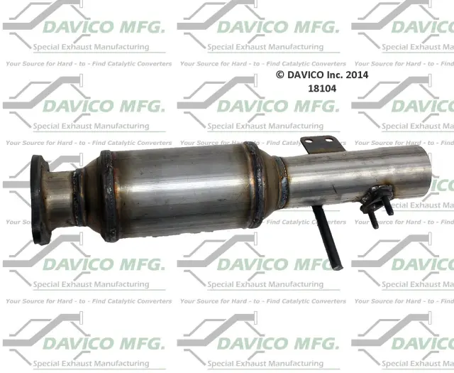 18104 - : Direct Fit Catalytic Converter for DAVICO CONVERTERS Image
