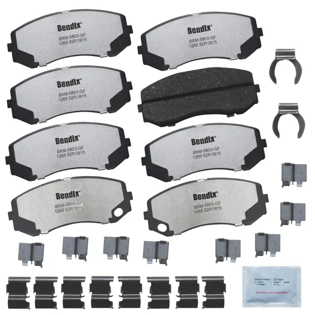 MKD1265FM - : BENDIX Fleet MetLok Brake Pad for BENDIX Image