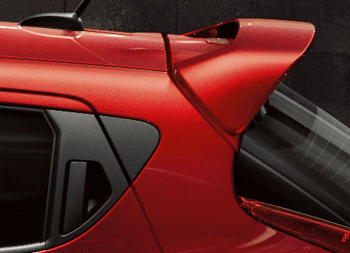 999J16XB51 - Exterior: Rear Roof Spoiler - Electric Blue for Nissan: Juke Image