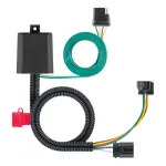 56332 - : Custom 4-Flat, Select Hyundai and Kia Vehicles, OEM Tow Package Required for CURT Image