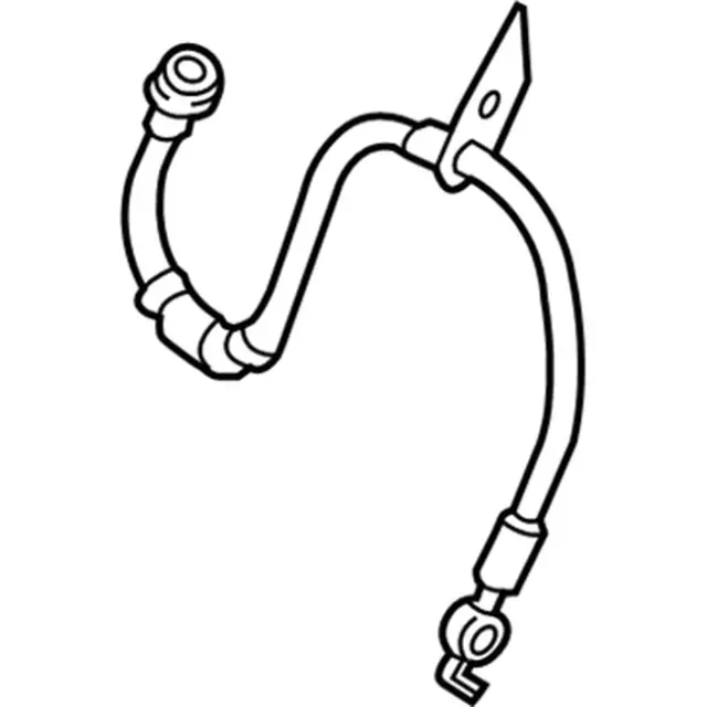 DG9Z2078F - Brakes: Brake Hose for Ford Image