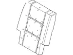 DB5Z7866800A - Body: Seat Back Pad for Ford: Police Interceptor Utility Image image