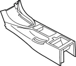 96911JJ70A - Body: Console Body for INFINITI: G25, G37, Q60 Image