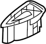 82966EG00A - Body: Ashtray for INFINITI: M35, M45 Image