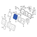 ML3Z1666800B - Body: Seat Back Pad for Ford: F-150 Image