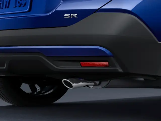 T99M65RL0A - Exterior: Stainless Steel Exhaust Finisher for Nissan: Kicks, Kicks Play Image