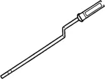 F5AZ6750BA - Engine: Dipstick for FORD Image