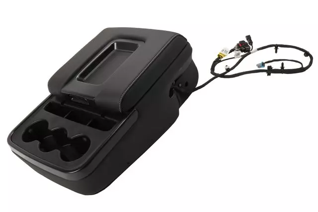 84041128 - : Jet Black Front Center Seat Armrest for GM Image