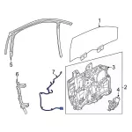 NJ8Z14631D - Body: Harness for Ford: Mustang Mach-E Image