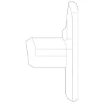 4477300013 - Body: Striker for Mercedes-Benz: Metris Image