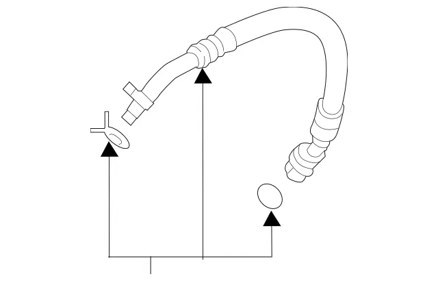 9078301500 - : Discharge Hose for Mercedes-Benz: Sprinter 1500, Sprinter 2500, Sprinter 3500, Sprinter 3500XD Image