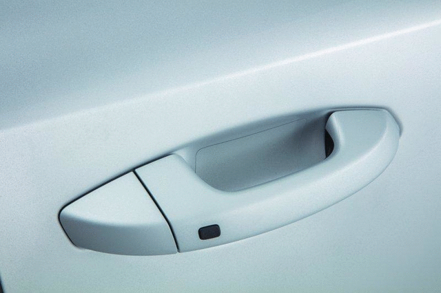 J5F48AU000 - Exterior: Door Handle Pocket Protector, Clear Appliqu? for Kia Image
