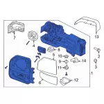 PC3Z17682LA - Body: Mirror Assembly for Ford Image