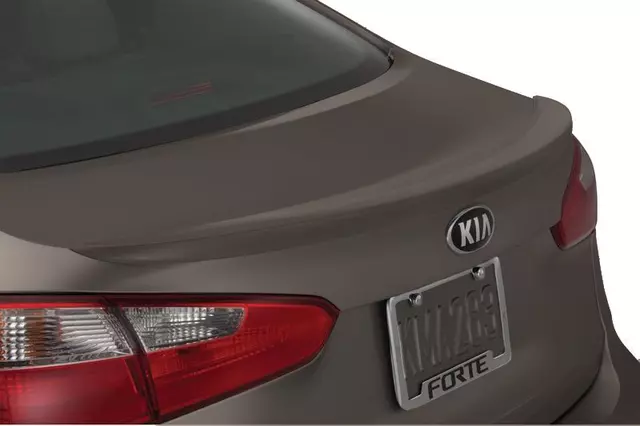 A7F34AQ000K3N - Exterior: Rear Spoiler, Shown In Silver for Kia: Forte Image