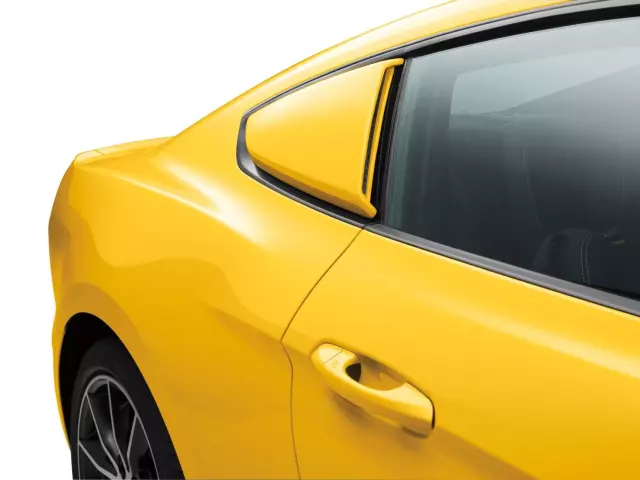 VHR3Z63280B10AD - Exterior: Scoops - Quarter Window - Triple Yellow for Ford: Mustang Image