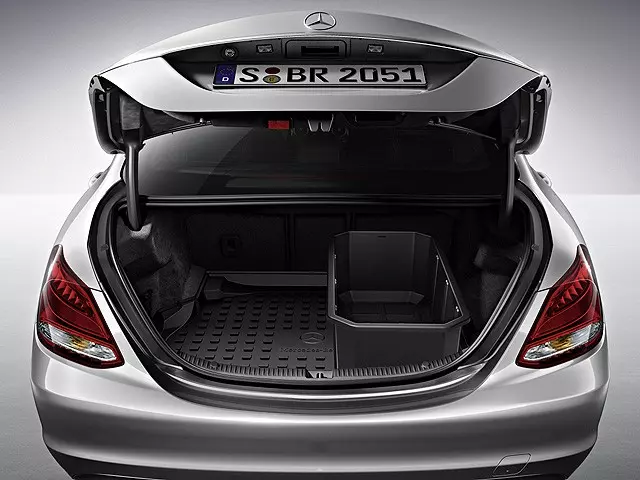 2058140241 - Interior: Cargo Area Tray (With Through-Loading for Mercedes-Benz Image