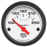 5747 - : GAUGE, OIL TEMP, 2 1/16", 100-250?F, ELECTRIC, PHANTOM for AutoMeter Image