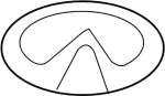 84890AT500 - Body: Emblem for Infiniti Image