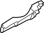 80611EG010 - Body: Handle, Outside Bracket for INFINITI: M35, M45 Image