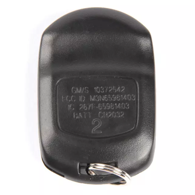 10372542 - : 4 Button Keyless Entry Remote Key Fob for Chevrolet: Corvette Image