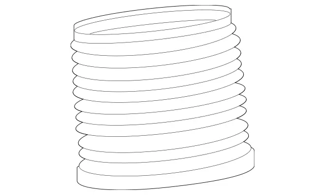 1673273500 - Springs, Suspension and Hydraulics: Elastomeric Boot for Mercedes-Benz: GLE350, GLE450, GLE450e, GLE53 AMG, GLE580, GLE63 AMG S, GLS450, GLS580, GLS63 AMG, Maybach GLS600 Image image