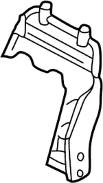 876010W000 - Body: Seat Back Frame for INFINITI: QX4 Image