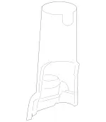 2216980130 - Springs, Suspension and Hydraulics: Cover for Mercedes-Benz Image