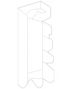 1636910114 - Covering and Lining: Holder for Mercedes-Benz Image