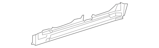 2196300440 - Body: Rocker Reinforced for Mercedes-Benz Image